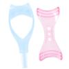WEKADRIN 2pcs Eyelash Brush Applicator Template Tool for Precise Mascara and Eyeliner Application Prevents Smudges Easy to Use for Daily Makeup and Professionals Blue Pink view 1