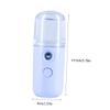 WEKADRIN Portable Nano Face Mist Sprayer USB Rechargeable Humidifier for Women Quick Hydrating Facial Steamer Compact Cool Mist Device for Daily Skin Care and Moisturizing view 2