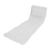 Bath Pillow for Bathtub, 50.2in Soft Spa Pillow Ergonomic Bathtub Pillow with Back and Headrest Cushion, Hook, Suction Cup, Non Slip Neck Support Pillow for Curved or Straight view 1