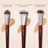 BK Beauty Core Complexion Trio Makeup Brushes Set (3PC)  Foundation, Concealer, and Blending Brushes for Liquid, Cream & Powder  Vegan, Cruelty-Free, Ultra-Soft Face Makeup Brushes view 3
