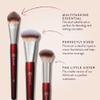 BK Beauty Core Complexion Trio Makeup Brushes Set (3PC)  Foundation, Concealer, and Blending Brushes for Liquid, Cream & Powder  Vegan, Cruelty-Free, Ultra-Soft Face Makeup Brushes view 4