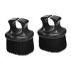 IWOWHERO 2pcs Portable Beard Grooming Brush Men's Hair Brush Ergonomic Design for Comfortable Use view 1