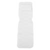 Bath Pillow for Bathtub, 50.2in Soft Spa Pillow Ergonomic Bathtub Pillow with Back and Headrest Cushion, Hook, Suction Cup, Non Slip Neck Support Pillow for Curved or Straight view 1