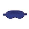 100% Mulberry Silk Sleep Mask  Adjustable Eye Mask for Men & Women, Large Size, 19 Momme 6A Grade, Handcrafted in USA  Soft, Hypoallergenic, Blackout, Moisture-Wicking, Anti-Aging (Navy Blue) view 1