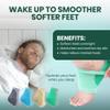 Moisturizing Socks for Dry Cracked Heel Treatment, 4-Pack Gel Heel Socks, Foot Care Spa & Pedicure Socks  Gifts for Women - Silicone Socks for Cracked Feet Repair & Overnight Hydration view 4