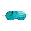 100% Mulberry Silk Sleep Mask  Adjustable Eye Mask for Men & Women, Large Size, 19 Momme 6A Grade, Total Blackout, Noise Reduction, Ear Protection, Handmade in USA (Dusty Turquoise) view 1