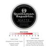 Gentlemen Republic 4 Oz(Pack of 2) Matte Paste - Water-Based Professional Formula with Superior Hold and Matte Finish for a Natural Look, Made in the USA view 3