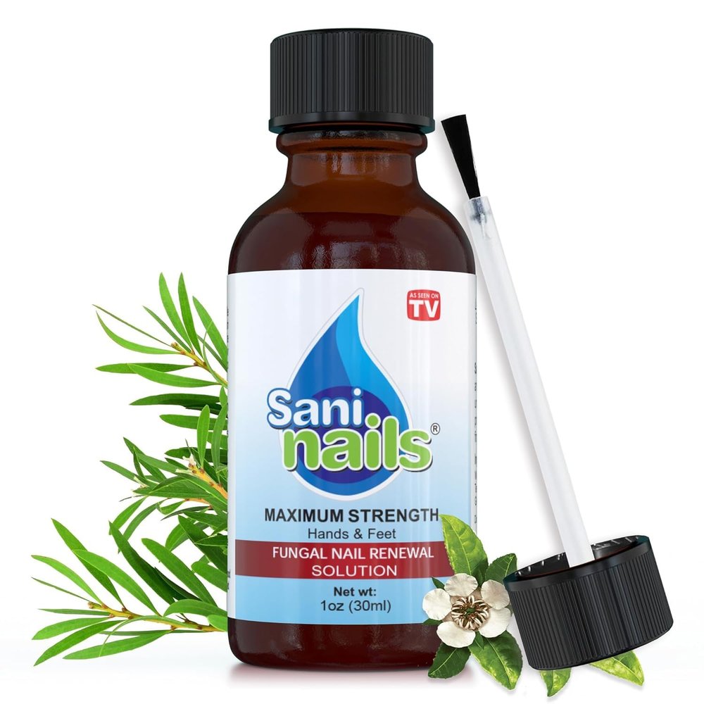 Troya Toenail Repair For Damaged Nails  Sani Nails Brush-On Toenail Solution for Hydrating and Restoring (1 Pack)