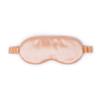 100% Mulberry Silk Sleep Mask  Adjustable Eye Mask for Men & Women, Large Size, 19 Momme 6A Grade, Handcrafted in USA  Soft, Hypoallergenic, Blackout, Moisture-Wicking, Anti-Aging (Rose Gold) view 1