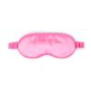 100% Mulberry Silk Sleep Mask  Adjustable Eye Mask for Men & Women, Large Size, 19 Momme 6A Grade, Handcrafted in USA  Soft, Hypoallergenic, Blackout, Moisture-Wicking, Anti-Aging (Hot Pink) view 1