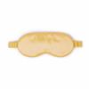 100% Mulberry Silk Sleep Mask  Adjustable Eye Mask for Men & Women, Large Size, 19 Momme 6A Grade, Handcrafted in USA  Soft, Hypoallergenic, Blackout, Moisture-Wicking, Anti-Aging (Gold) view 1