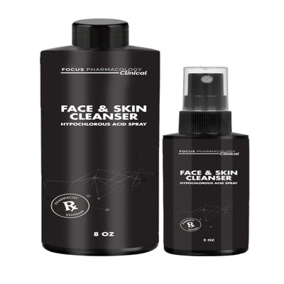 Face & Skin Cleanser Hypochlorous Acid Spray Gentle, Effective, and Refreshing skin care - 2OZ-8X