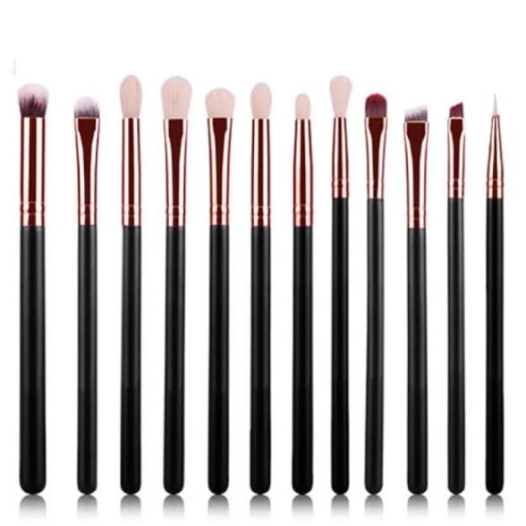 12 Piece Professional Makeup Brush Set