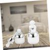 FOMIYES 6pcs Sample Bottles Storage Container for Travel Refillable Caps for Perfumes view 2