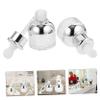 FOMIYES 6pcs Sample Bottles Storage Container for Travel Refillable Caps for Perfumes view 3