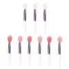 FOMIYES 9pcs Silicone Lip Brush Lipstick Applicator Makeup Tool for Women Easy to Carry Apply Lipstick Professional Makeup Brush for Home Travel view 1