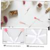FOMIYES 9pcs Silicone Lip Brush Lipstick Applicator Makeup Tool for Women Easy to Carry Apply Lipstick Professional Makeup Brush for Home Travel view 2
