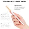 DUcare Eyeshadow Brush - Fluffy Eyeshadow Blending Brush for Cream & Powder Makeup, Ultra-Soft Vegan Bristles, Ergonomic Handle for Professional & Everyday Use view 3