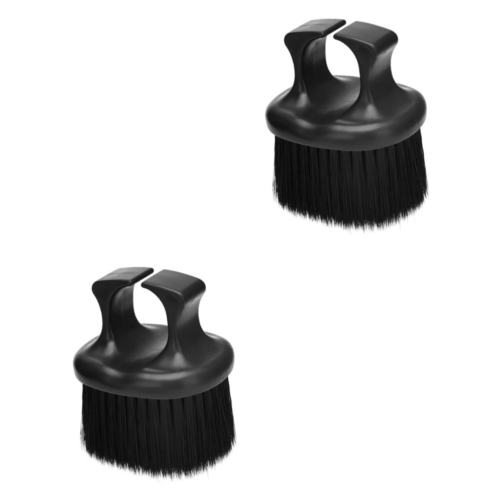 Anneome 2pcs Practical Beard Grooming Brush Soft Bristles for Comfortable Styling and Shaping Sturdy Hair Cleaning Tool for Men for Daily Beard Care and Maintenance