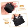 Anneome 2pcs Practical Beard Grooming Brush Soft Bristles for Comfortable Styling and Shaping Sturdy Hair Cleaning Tool for Men for Daily Beard Care and Maintenance view 2