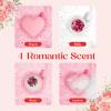 Valentines Bath Bombs Shower Steamers: Handmade Natural Bath Balls with Surprise for Women Gift Set - Relaxing Bubble Bathbombs Scented Rose Hearts Flower Romantic Birthday for Girls Kids Mom view 3
