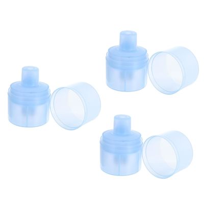 LALADEFIEE 3pcs Hair Growth Serum Applicator Bottle Portable Scalp Massage Roller for Hair Care Leak Design for Lightweight Material for Home Travel Use