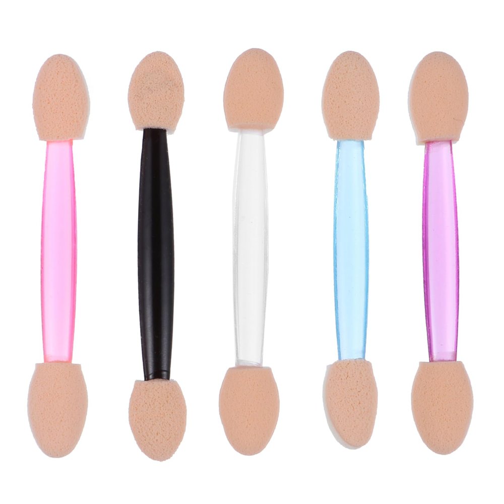 FOMIYES 250pcs Eye Shadow Brush Sponge Applicators Makeup Tools for Lightweight Comfortable