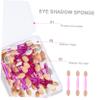 FOMIYES 250pcs Eye Shadow Brush Sponge Applicators Makeup Tools for Lightweight Comfortable view 4