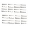 FOMIYES 80pcs Eyebrow Shaping Blades Lightweight Eyebrow Grooming Tool for Women Compact and Easy to Clean for Travel and Precision Shaping view 2