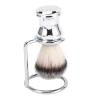 Grooming Kit, Beard Care Set, Shaving Brush with Stand Holder, Synthetic , Lightweight & Portable for Haircutting, Grooming, Travel view 2