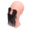 Bald Mannequin Head, Beard Eyebrows, Hair Styling Practice, PVC Resin, for Beauty Training, Long Lasting Durability, Male Bald Mannequin Head view 1