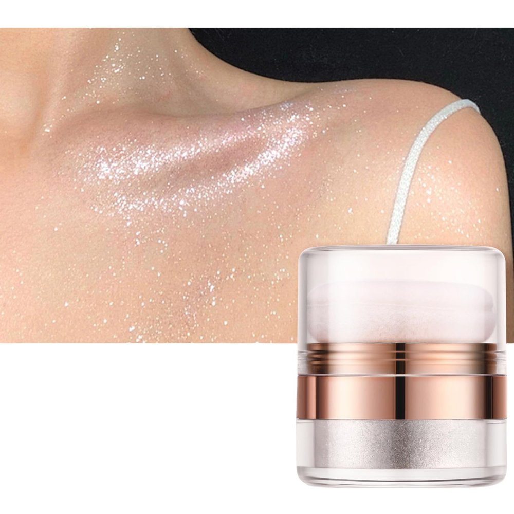 Fairys Highlight Patting Powder Highlighters Body Brightens Natural 3d Face Powder Blusher