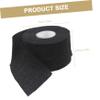 WEKADRIN 4rolls Disposable Neck Papers for Hairdressing Black White Neck Strips for Salon Use Convenient and Easy to Store Hair Cutting Accessories view 2