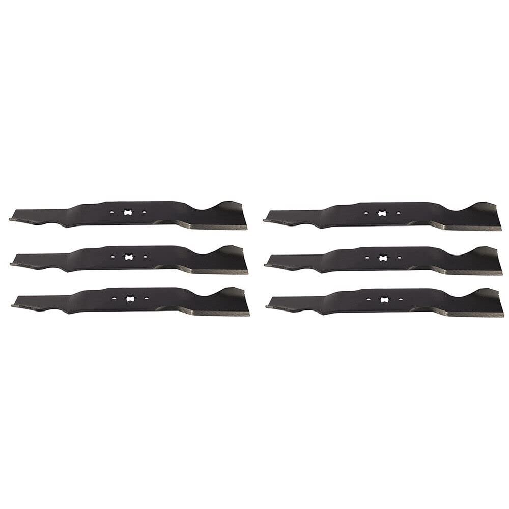 RHYTHM TESTAMENT for 6 XHT HD Blades Fits for Cub Cadet 54 SLT 1554 SLTX 1054 GTX 1054 RZT554 SLTX 10