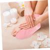 Healifty 2pairs Paraffin Wax Foot Covers Soft Cotton Foot Wraps for Spa and Home Treatments for Moisturizing and Heat Retention Suitable for Beauty Salons and Massages view 4