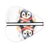 LPTSVBN Cute Cartoon Penguin Hair Drying Cap Coral Velvet Hair Towel Wrap with Button Quick Dry Hair Cap for Women Soft Absorbent Hair Turban Hair Drying Towel for Wet Hair Long Thick Hair view 2