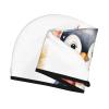 LPTSVBN Cute Cartoon Penguin Hair Drying Cap Coral Velvet Hair Towel Wrap with Button Quick Dry Hair Cap for Women Soft Absorbent Hair Turban Hair Drying Towel for Wet Hair Long Thick Hair view 3