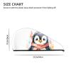 LPTSVBN Cute Cartoon Penguin Hair Drying Cap Coral Velvet Hair Towel Wrap with Button Quick Dry Hair Cap for Women Soft Absorbent Hair Turban Hair Drying Towel for Wet Hair Long Thick Hair view 4