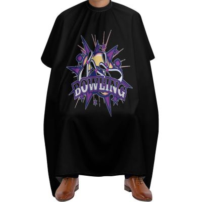 Bowling Ball Hair Cutting Cape for Men Women Waterproof Barber Cape Adjustable Salon Haircut Capes