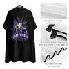 Bowling Ball Hair Cutting Cape for Men Women Waterproof Barber Cape Adjustable Salon Haircut Capes view 4