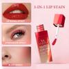 ALMOES Lips Stain,Rose Lips Tint Stain,Long-lasting Liquid Blush for High-Pigment Colour,Creates a Soft & Nourishing & Lustrous,Long-Lasting Wear,Dewy Finish, Moisturising Refreshing Tinted Serum view 2