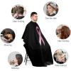 Awareness Ribbon Hair Cutting Cape for Men Women Waterproof Barber Cape Adjustable Salon Haircut Capes view 3