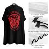 All I Care About Is Pizza Hair Cutting Cape for Men Women Waterproof Barber Cape Adjustable Salon Haircut Capes view 4