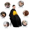 African Map with Wild Animals Hair Cutting Cape for Men Women Waterproof Barber Cape Adjustable Salon Haircut Capes view 3