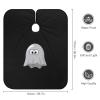 Boo Ghostly Hair Cutting Cape for Men Women Waterproof Barber Cape Adjustable Salon Haircut Capes view 2
