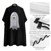 Boo Ghostly Hair Cutting Cape for Men Women Waterproof Barber Cape Adjustable Salon Haircut Capes view 4