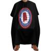 Alabama State Logo Hair Cutting Cape for Men Women Waterproof Barber Cape Adjustable Salon Haircut Capes view 1