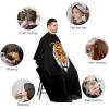 Angry Tiger Head Hair Cutting Cape for Men Women Waterproof Barber Cape Adjustable Salon Haircut Capes view 3