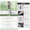 Electric Makeup Brush Cleaner Machine 2025 Automatic Spinning Makeup Brush Washer & Holder Quick Efficient for Deep Cleaning All Size Brushes, Portable for Travel Home Use, Gifts for Women(White) view 3