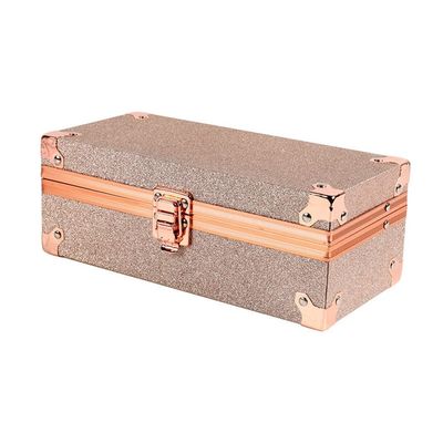 HIONJIN Travel Cosmetic Bag Nail Beauty Box Makeup Large Capacity Suitcase Ladies Tool Storage Box